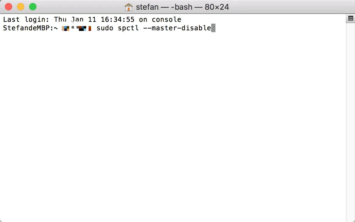MAC系统安装软件提示软件已损坏解决办法