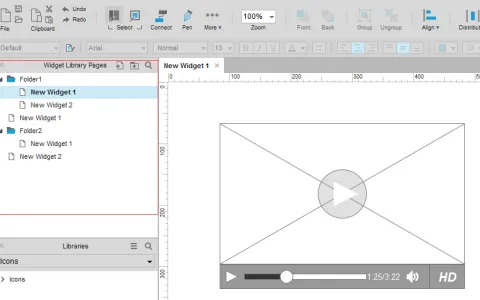 Axure8.0部件库的创建与制作(可下载正式版)