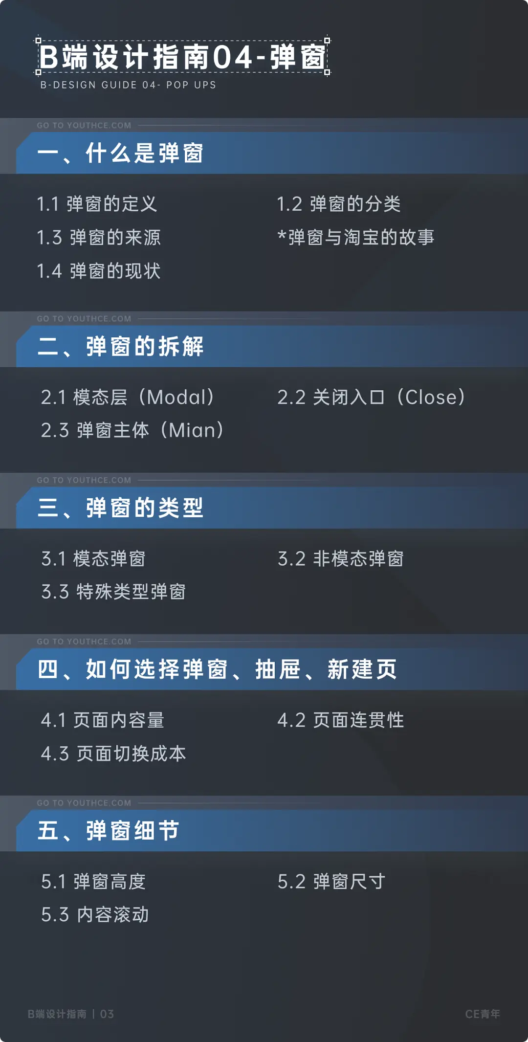 B端设计指南 —— 弹窗 究竟应该如何设计