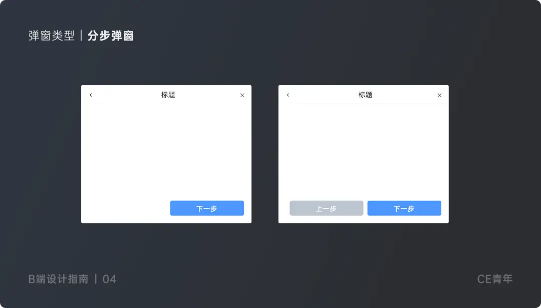 B端设计指南 —— 弹窗 究竟应该如何设计