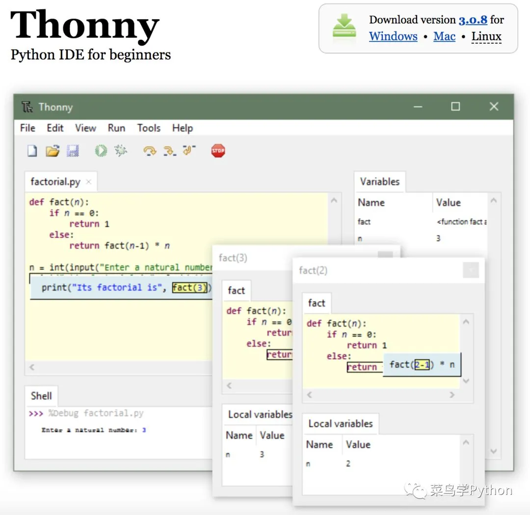 推荐一款专为新手用的Python开发工具