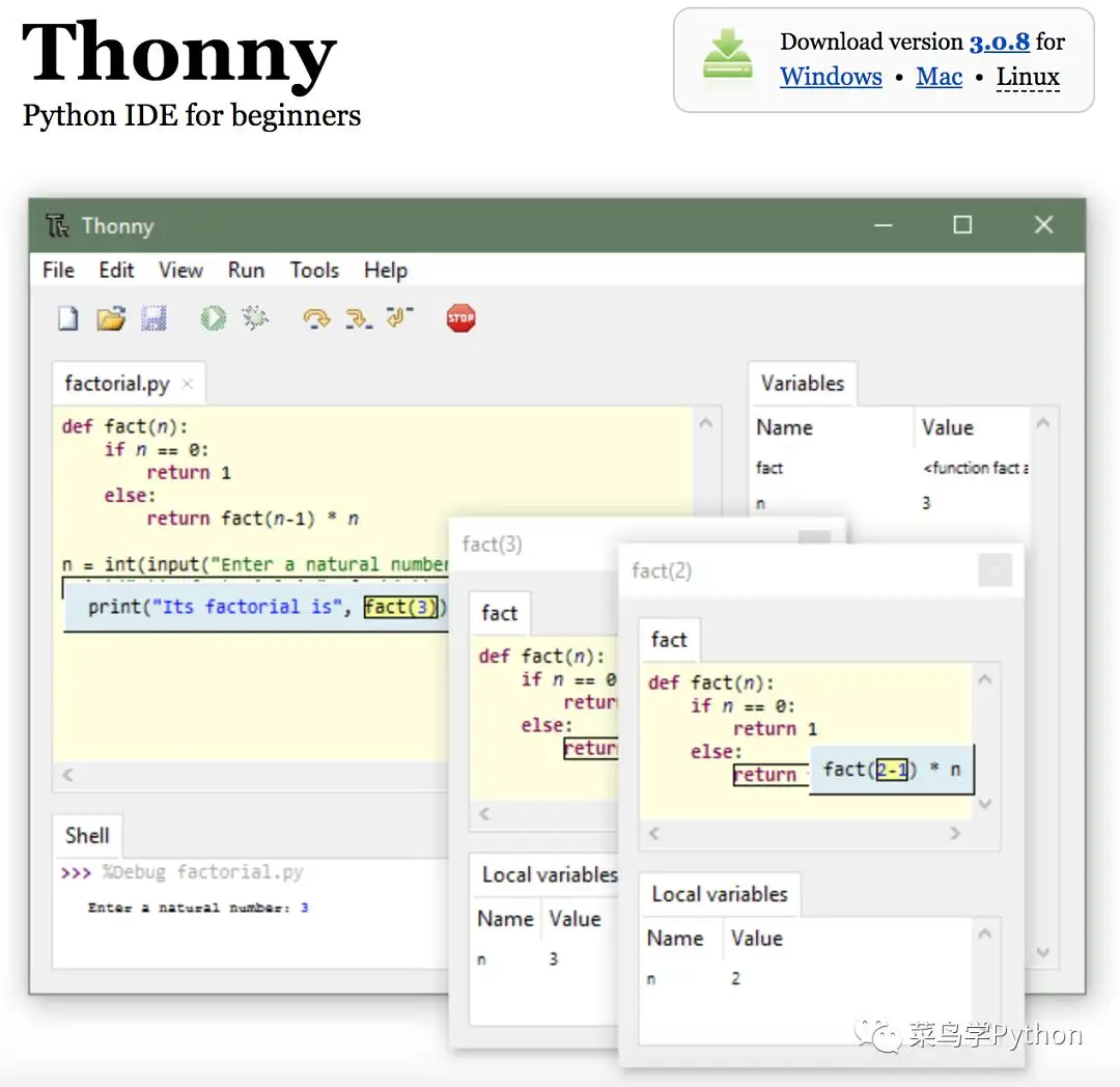 推荐一款专为新手用的Python开发工具