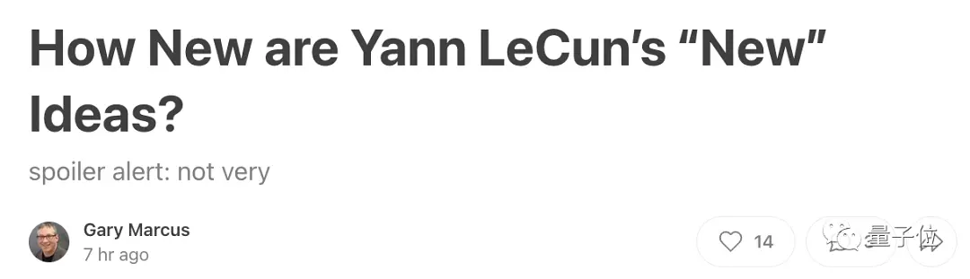 %title插图%num LeCun:概率论无法实现真正AI,我们要退回原点重新开始