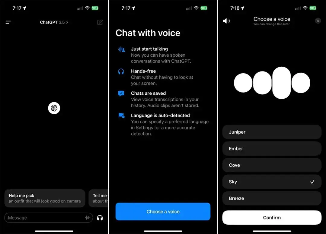 免费版也能用！ChatGPT 语音对话全面开放，苹果的 Siri 危矣？