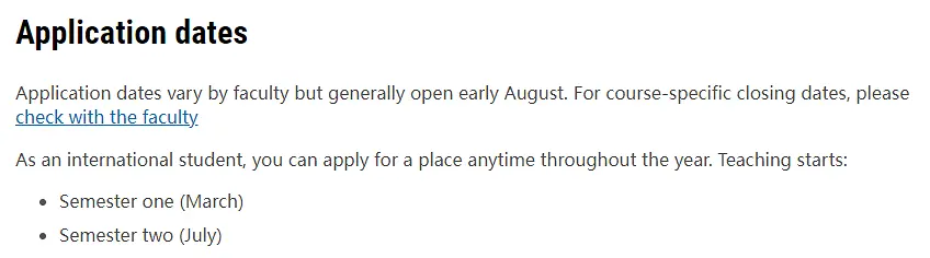 澳洲留学必备！2024年澳洲八大申请截止日期一览