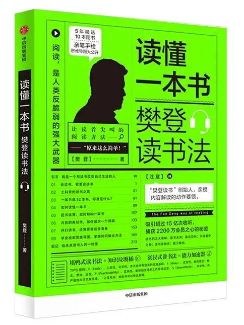 《读懂一本书：樊登读书法》思维导图拆解