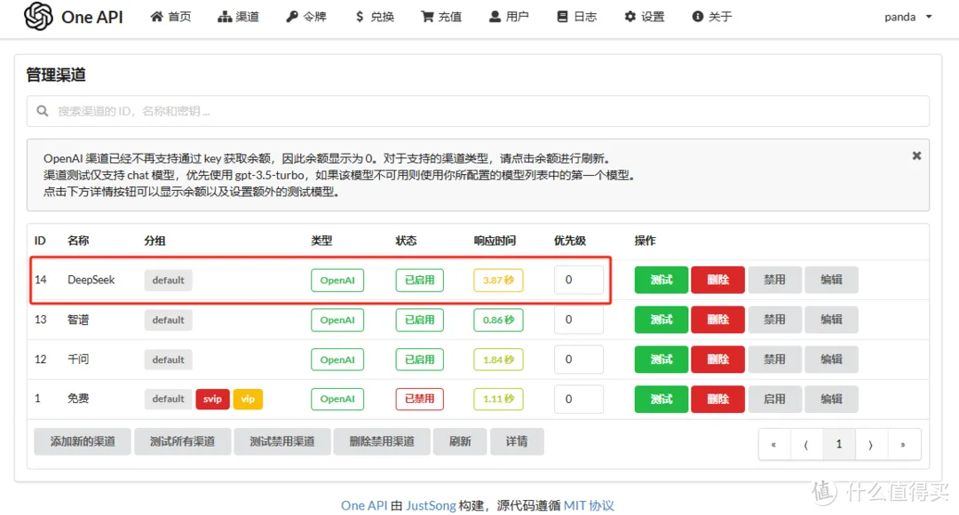 用极空间部署DeepSeek大模型API