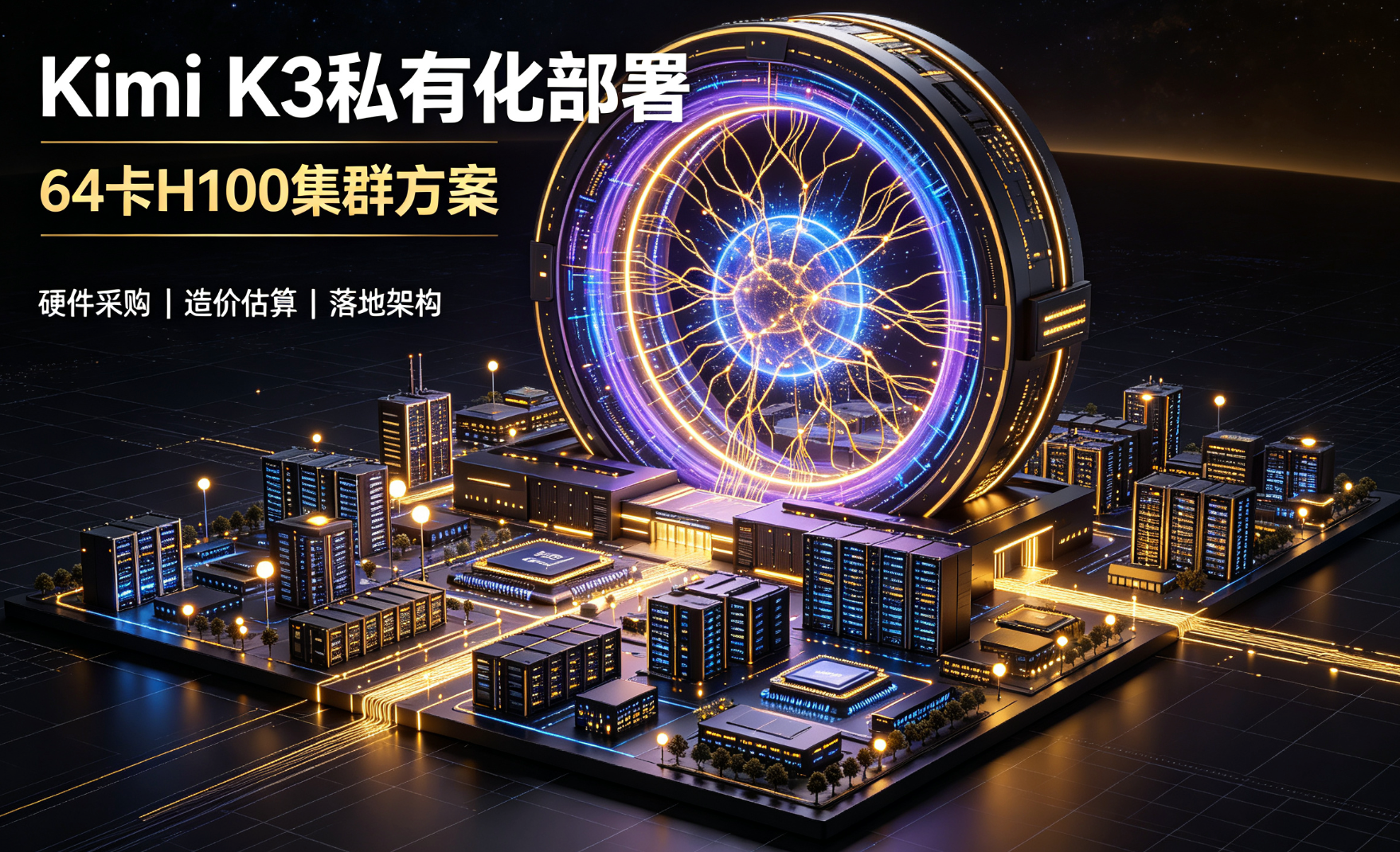 落地Kimi K3企业私有化！完整集群方案+硬件采购+造价全公开